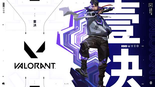 Iso splash art for Valorant